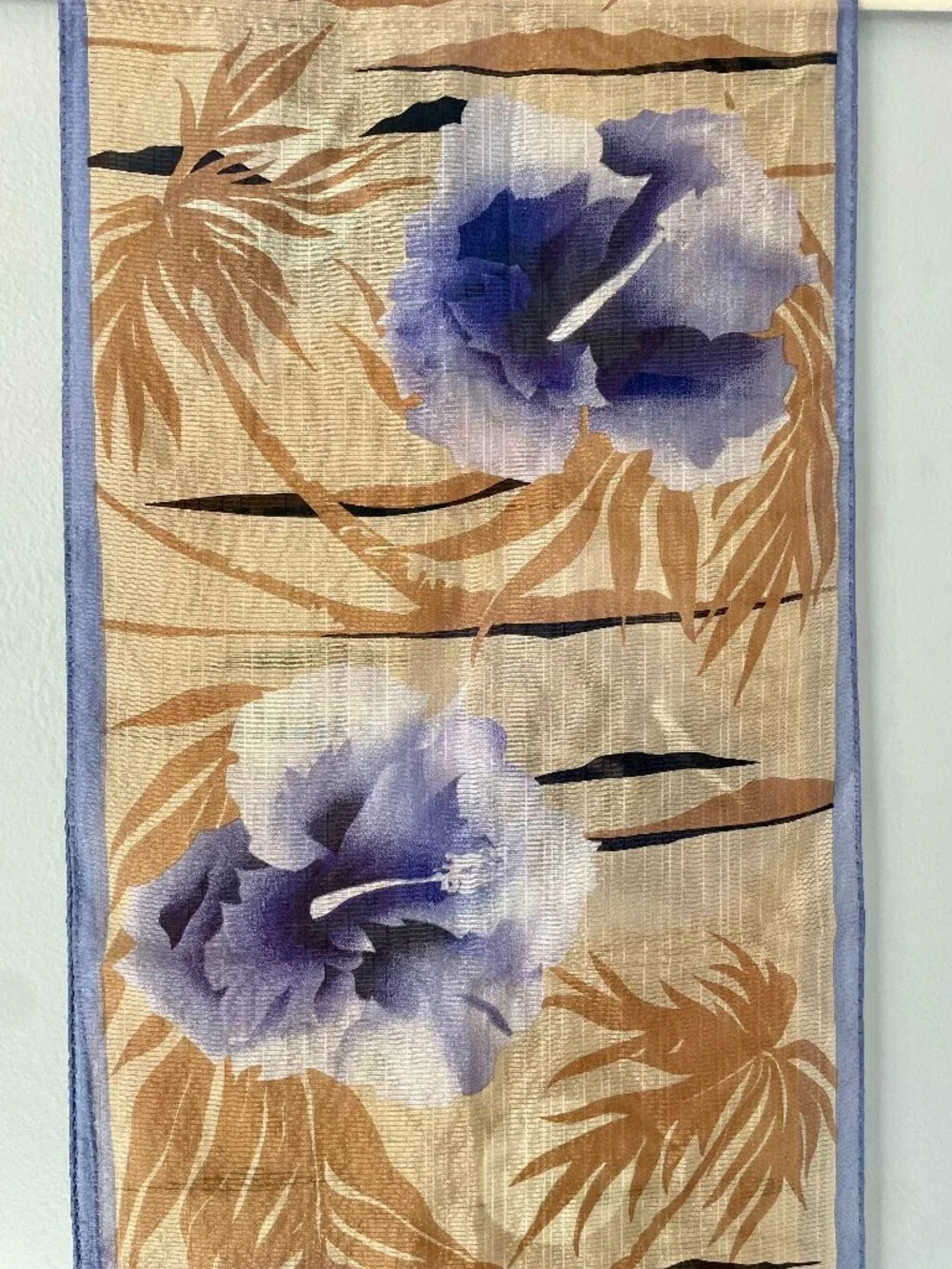 Vintage Accessory Street/Oscar de La Renta Silk Scarf Made in Japan